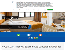 Tablet Screenshot of hotelapartamentoslaspalmas.com